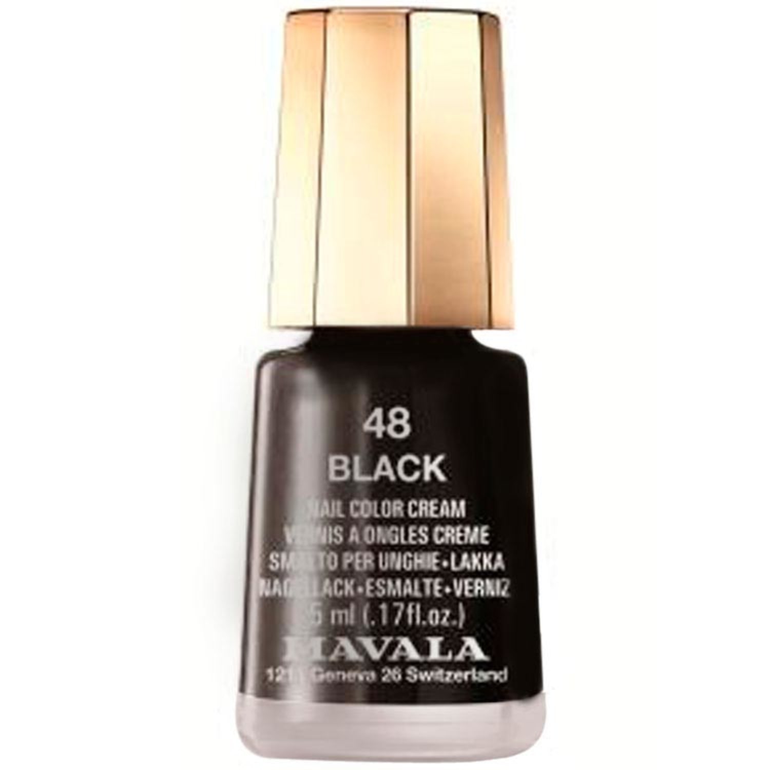 Esmalte Cremoso Mavala Mini Colours Black 5ml