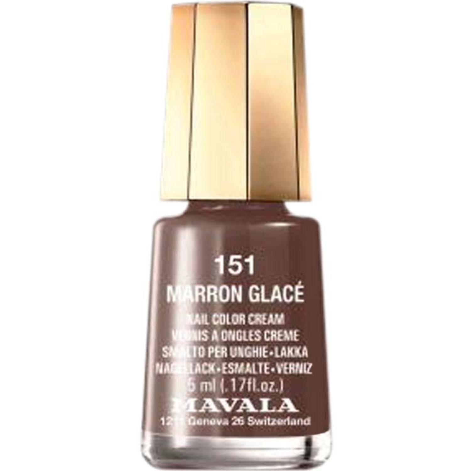 Esmalte Cremoso Mavala Mini Colours Marron Glacé 5ml