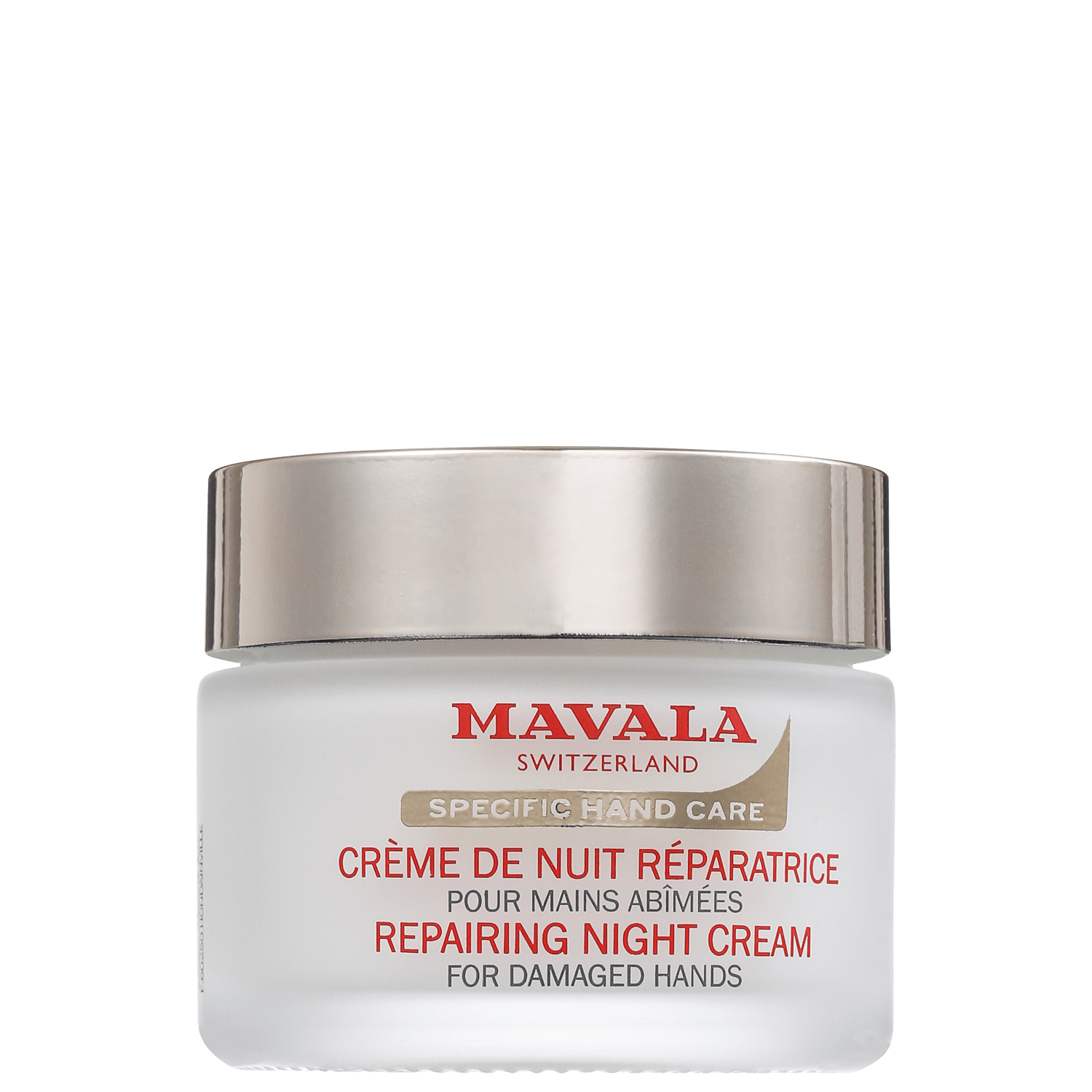 Creme Reparador Noturno para Mãos Mavala Repairing Night 70ml
