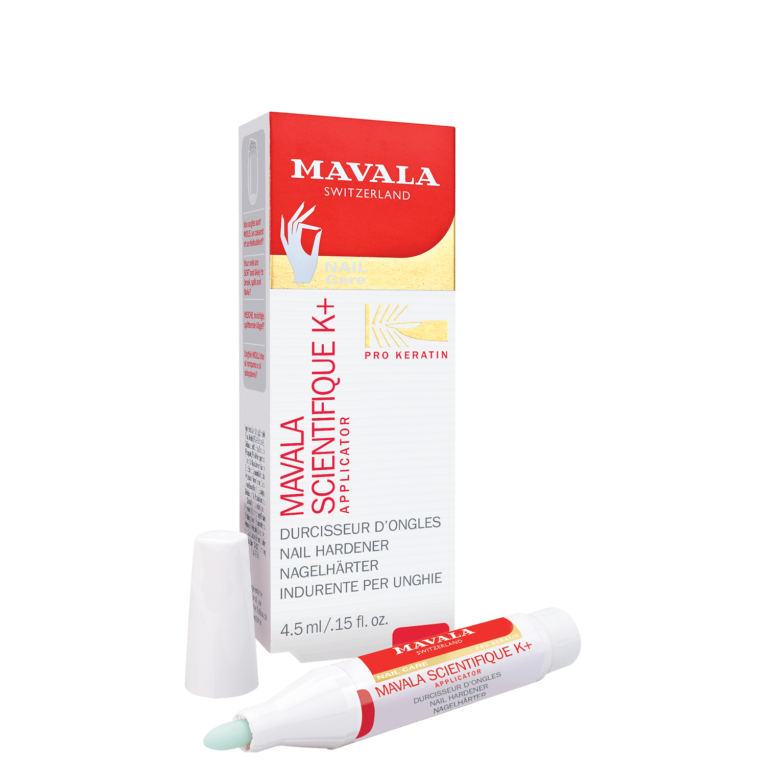 Caneta Endurecedora Mavala Scientifique K+ de Unhas 4,5ml