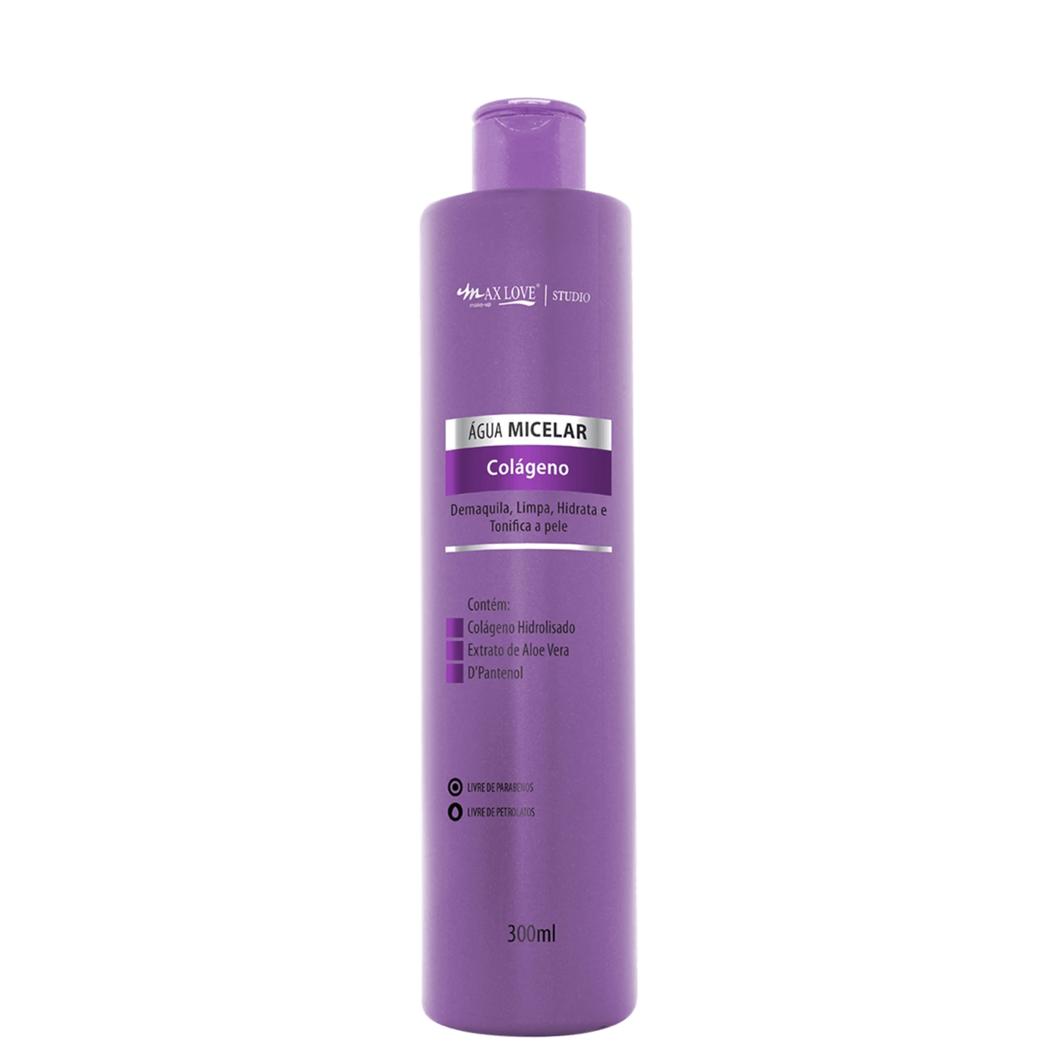 Água Micelar Max Love Colágeno 300ml
