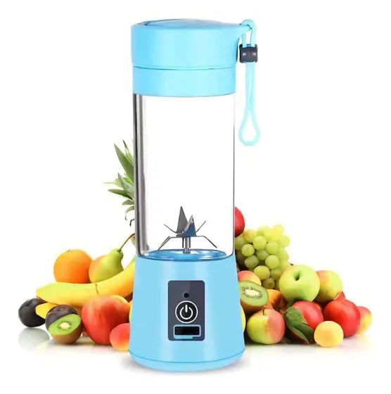 Mini Liquidificador Rhos Recarregável USB Compacto