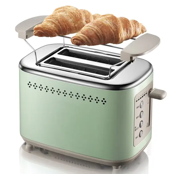 Torradeira Elétrica Mini Multifuncional Verde