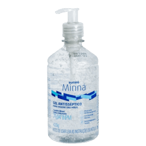Gel Antisséptico para Mãos Minná 420g