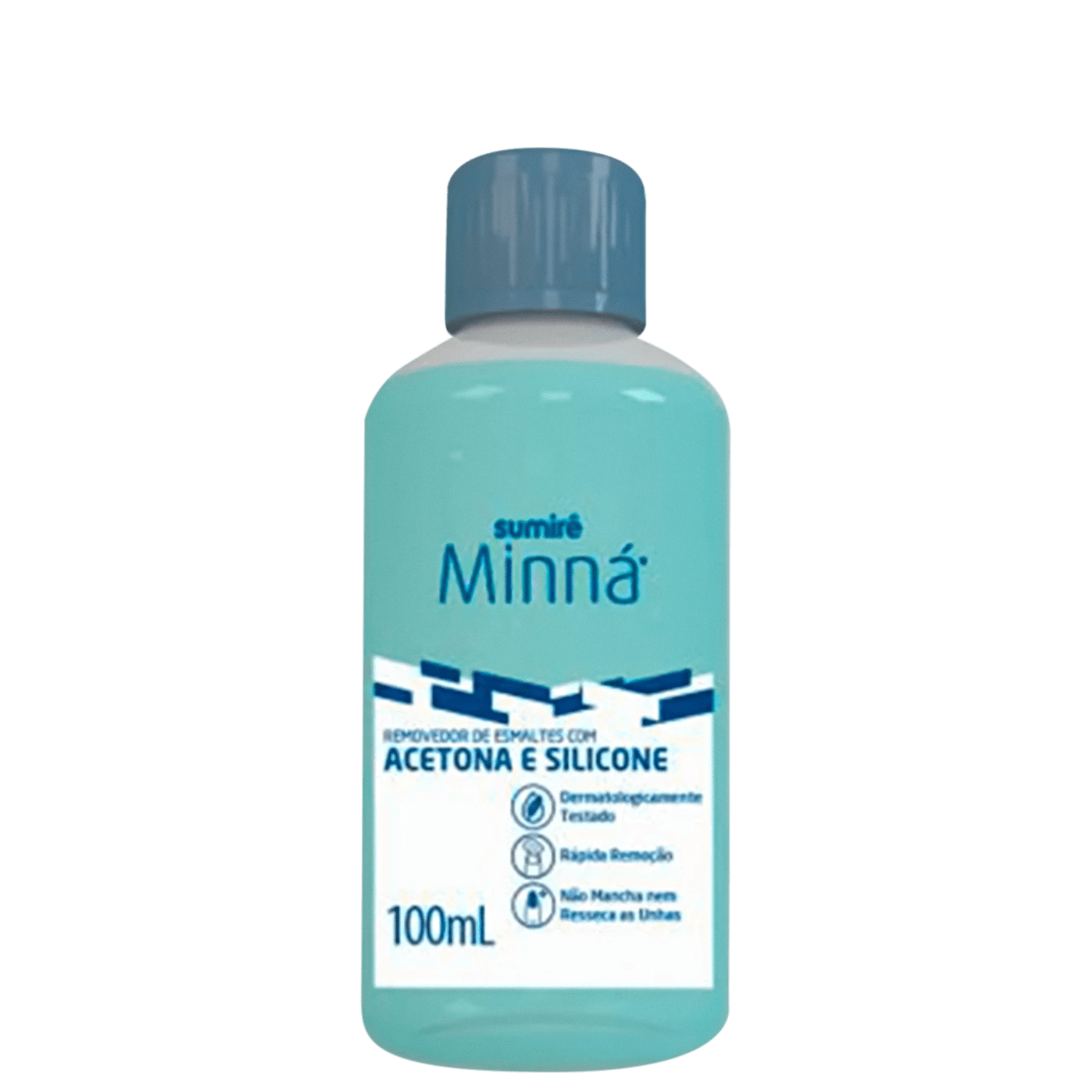Removedor de Esmalte Minná com Acetona 100ml