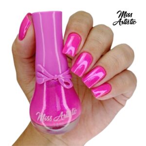 Esmalte Perolado Neon MISS ARTISTIC Lacinho Cor B489 14ml Esmalte Perolado Neon MISS ARTISTIC Lacinho Cor B489 14ml