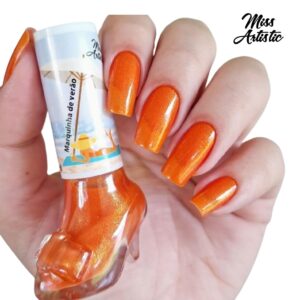 Esmalte Cremoso Miss Artistic Sapatinho Verão 40 Graus Marquinha de Verão 6,5ml