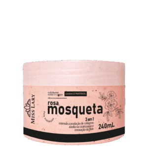 Esfoliante Miss Lary Rosa Mosqueta Corpo e Rosto 240ml