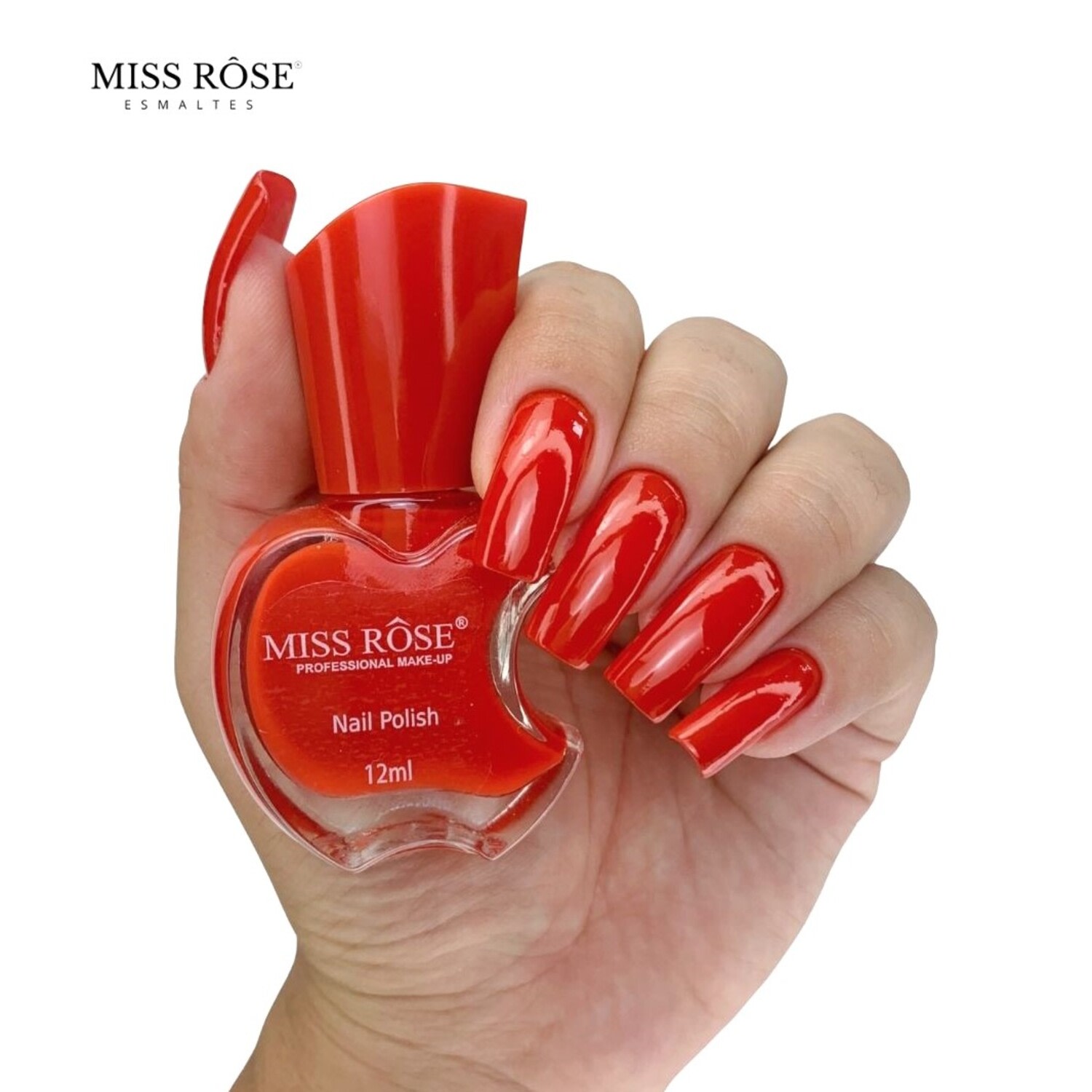 Esmalte Cremoso Miss Rôse Cor A012 12ml