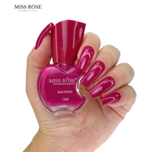 Esmalte Cremoso Miss Rôse Cor A017 12ml