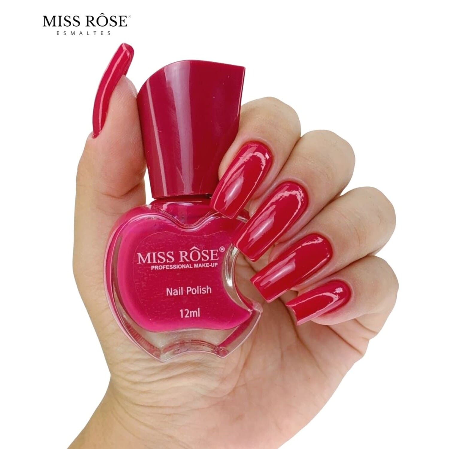 Esmalte Cremoso Miss Rôse Cor A035 12ml