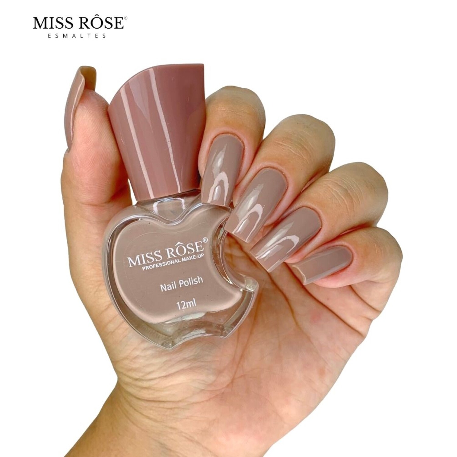 Esmalte Cremoso Miss Rôse Cor A058 12ml