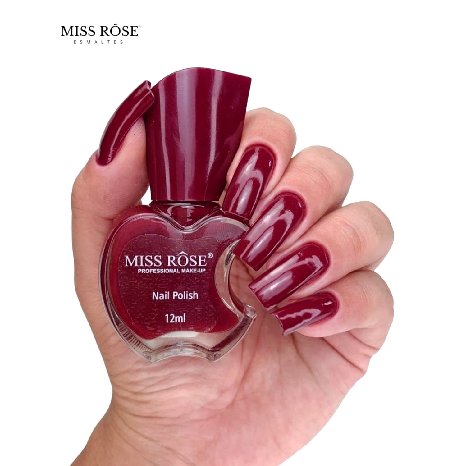 Esmalte Cremoso Miss Rôse Cor A066 12ml