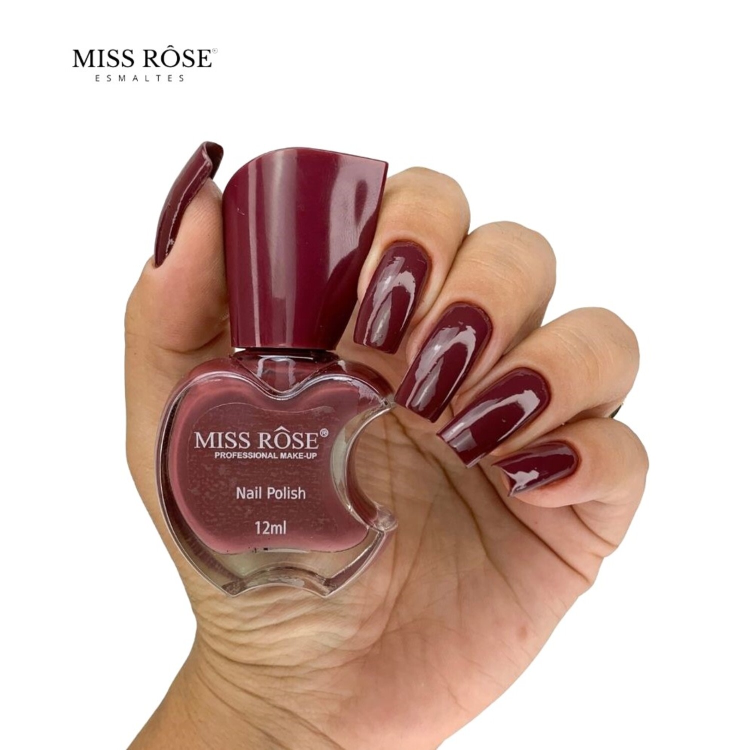 Esmalte Cremoso Miss Rôse Cor A067 12ml