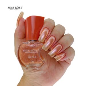 Esmalte Perolado Miss Rôse Diamond A605 12ml Esmalte Perolado Miss Rôse Diamond A605 12ml