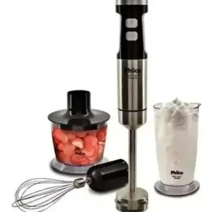 Mixer de Mão 3 em 1 Philco Preto 800W 127V PMX2000