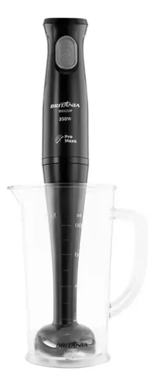 Mixer de Mão Britania Pro Maxx Desmontável Inox com Copo 800ml 350W 127V
