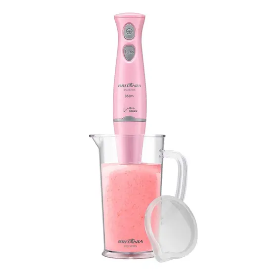 Mixer de Mão Britania Rosa com Jarra 350W 127V