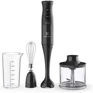 Mixer de Mão 3 em 1 Electrolux Preto 400W 110V EIB10