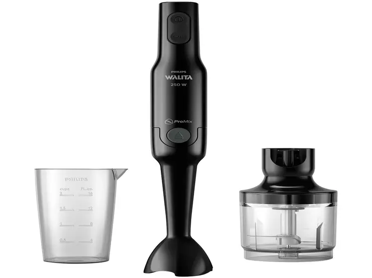 Mixer de Mão 2 em 1 Philips Walita Daily Preto 250W RI2532/92