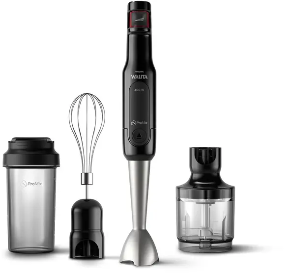 Mixer de Mão Philips Walita Pro Mix Preto Inox 400W 220V RI2622