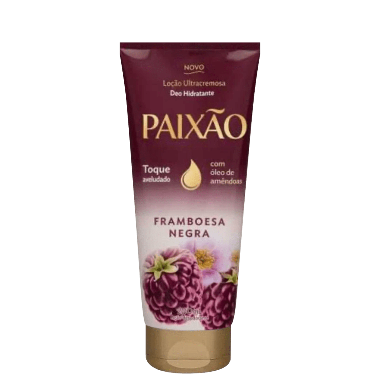 Hidratante Monange Paixão Framboesa Negra com Hibisco Ultracremoso 200ml