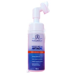 Mousse Micelar Espuma de Limpeza Facial Phállebeauty Antiacne 150ml