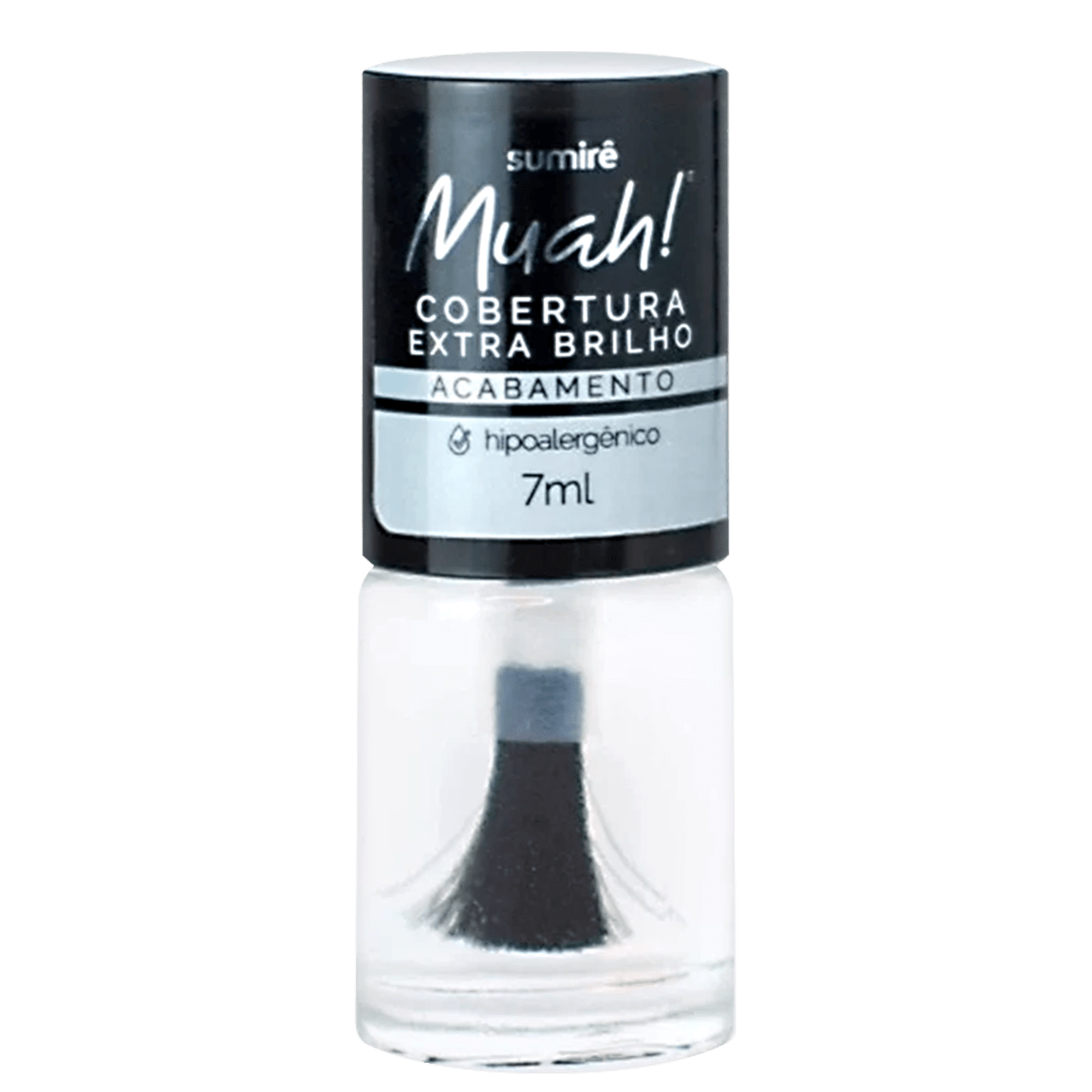 Esmalte Acabamento Muah! Cobertura Extra Brilho 7ml
