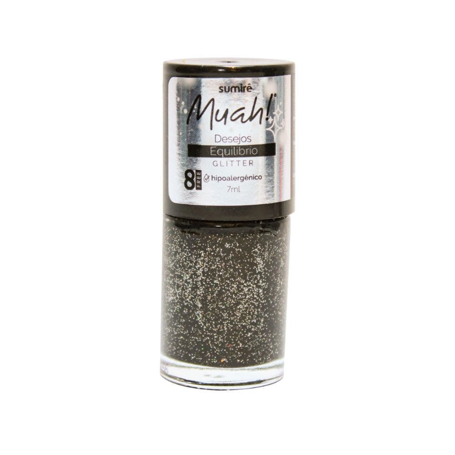 Esmalte Glitter Muah! Desejos Equilibrio 7ml