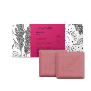 Sabonete em Barra Nativa SPA Ameixa o Boticário 2x90g