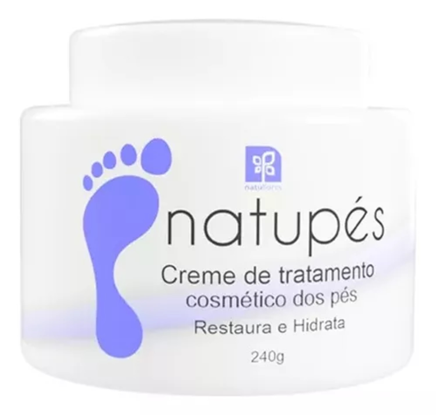 Creme para Pés Natuflores Natupés 240g