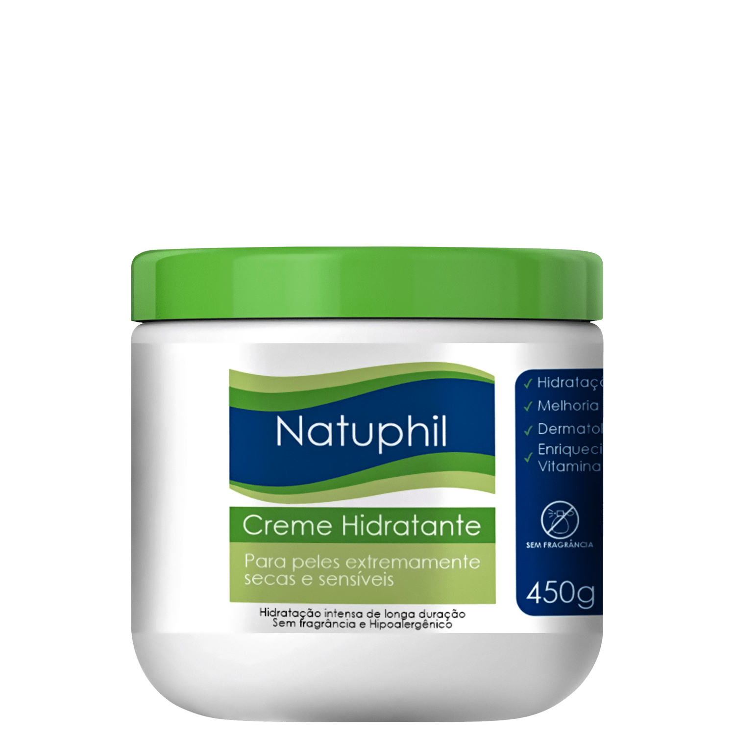 Creme Corporal Natuflores Natuphil Hidratante 450g