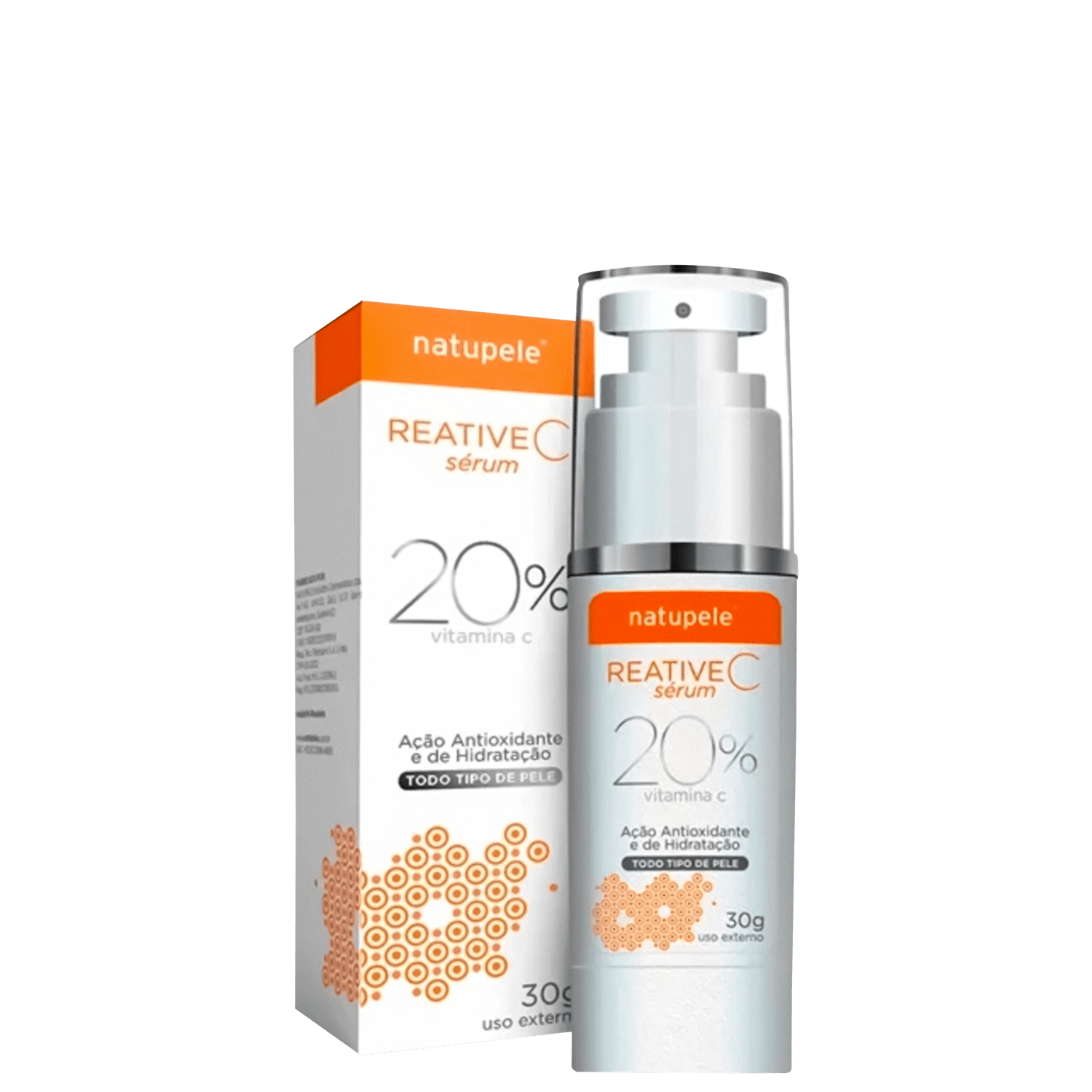 Sérum Anti-idade Natupele Reative C 20% 30g