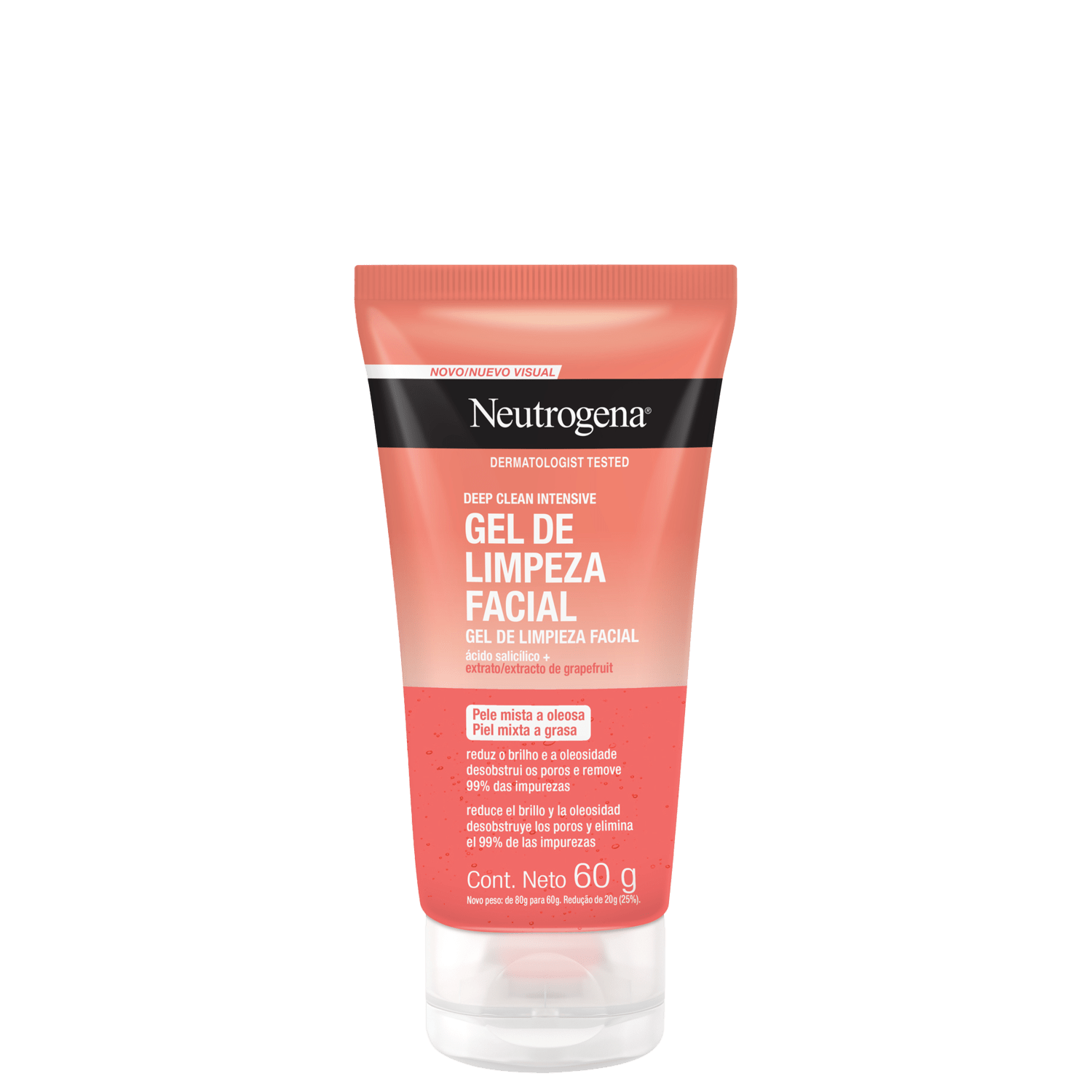 Gel de Limpeza Neutrogena Deep Clean Grapefruit 60g