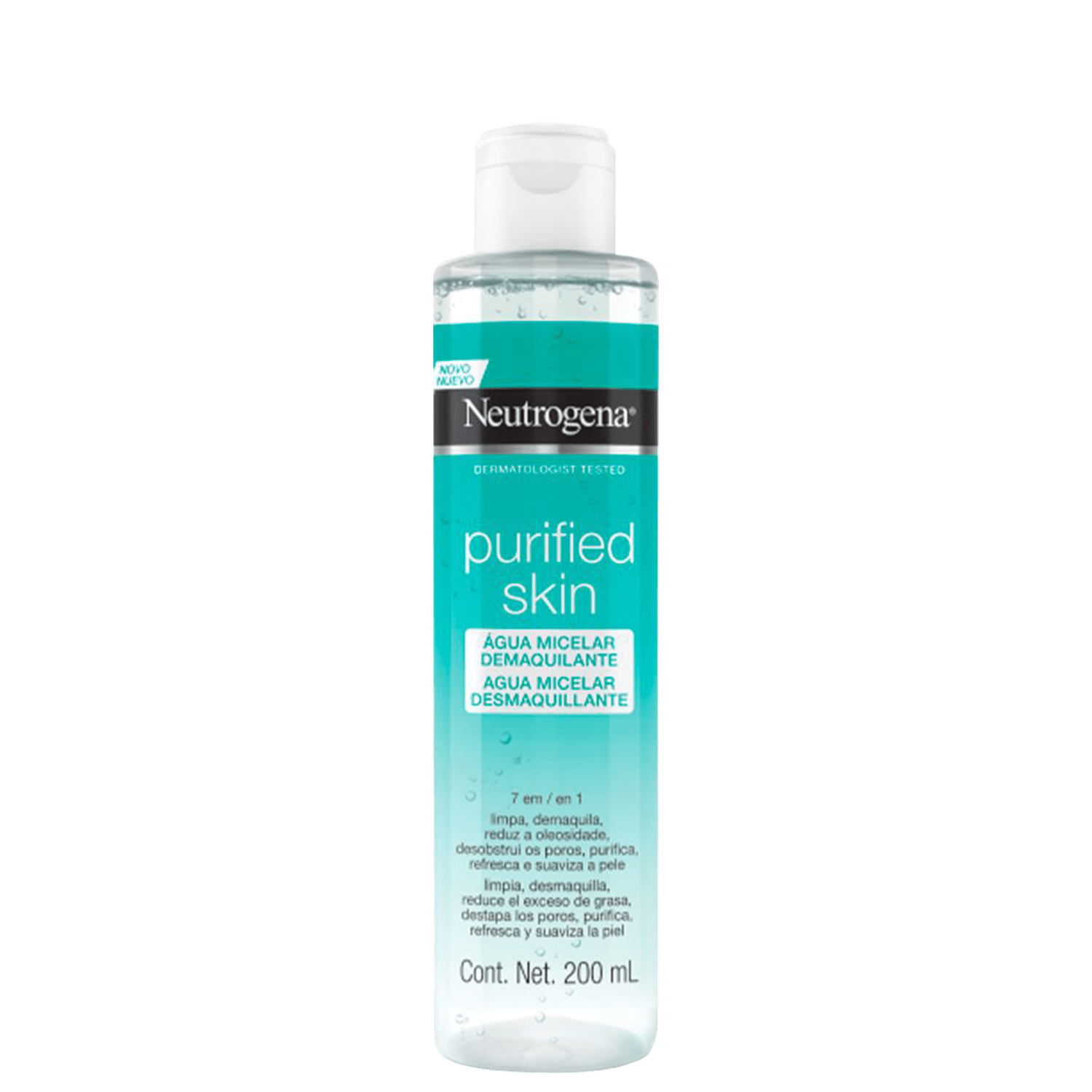 Água Micelar Neutrogena Purified Skin 200ml