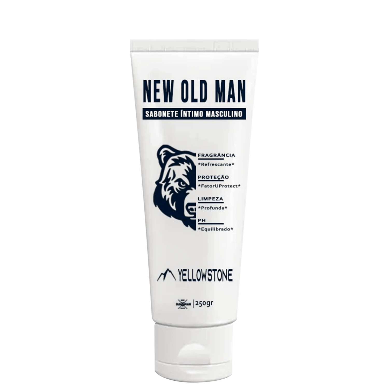 Sabonete Íntimo Masculino New Old Man Yellowstone 250g