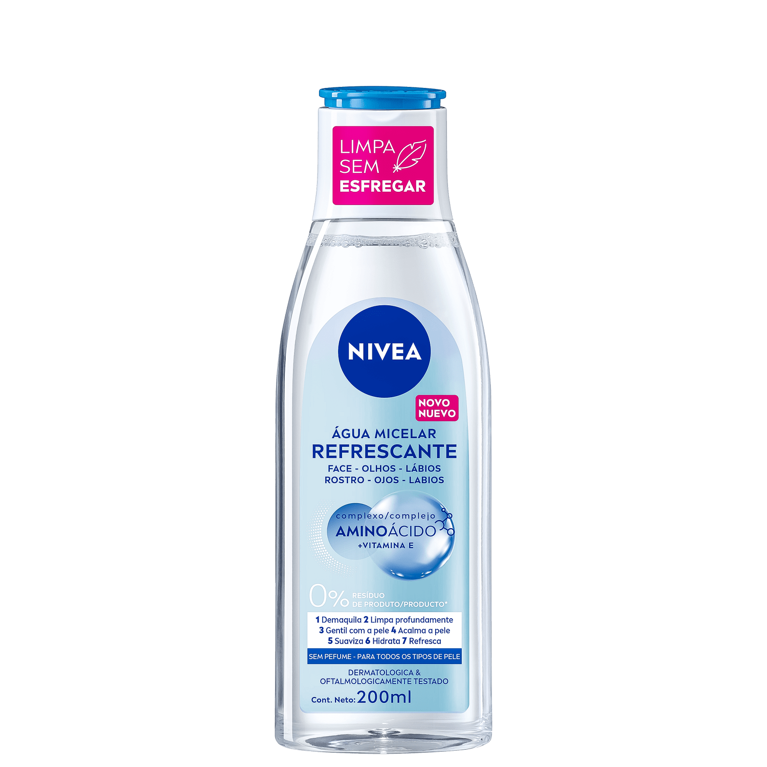 Água Micelar NIVEA Solução de Limpeza 7 em 1 200ml