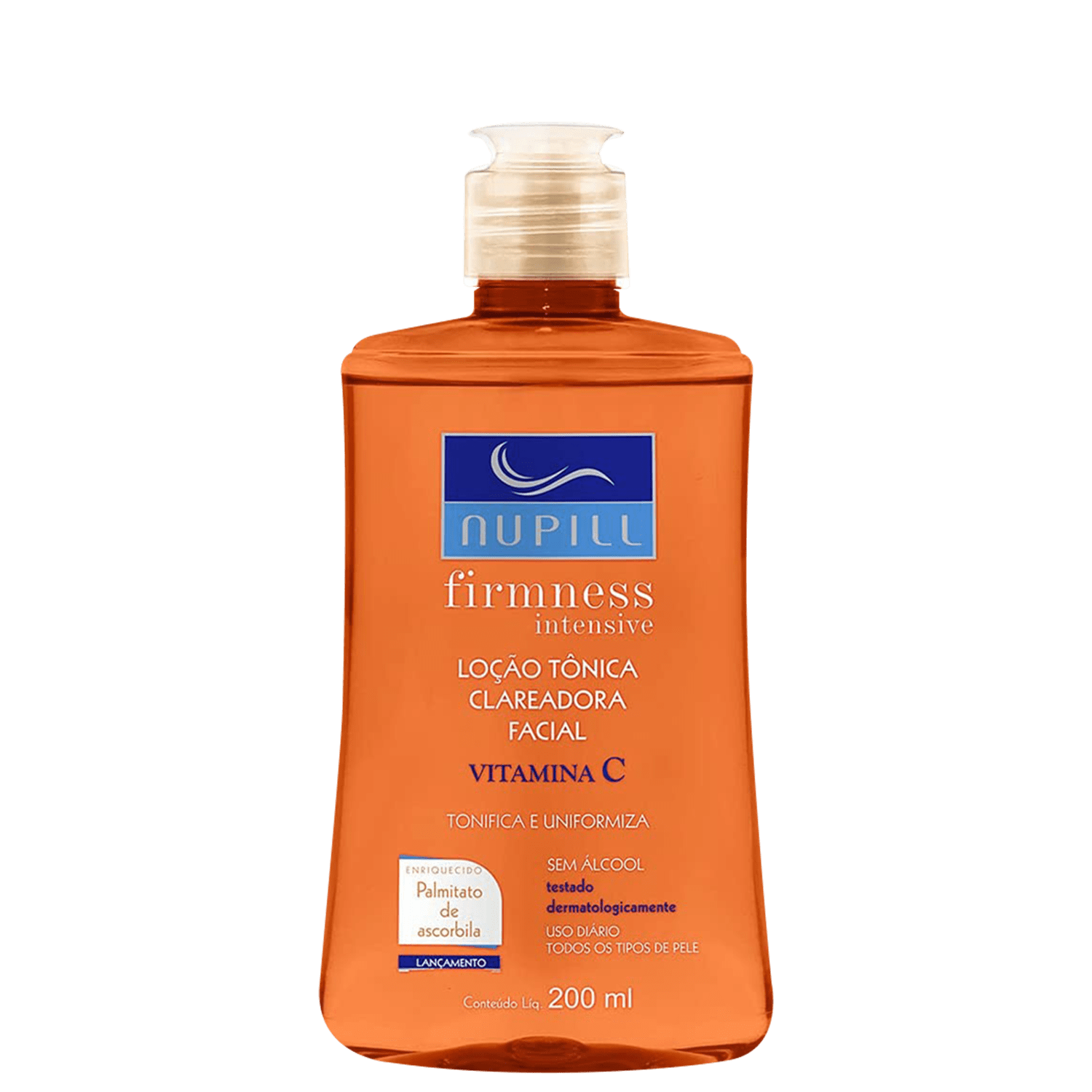 Locao Tonica Facial Nupill Clareadora Vitamina C Firmness Intensive 200ml