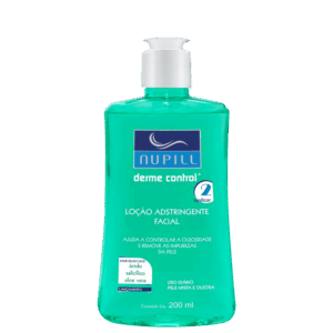 Locao Adstringente Facial Nupill Derme Control 200ml