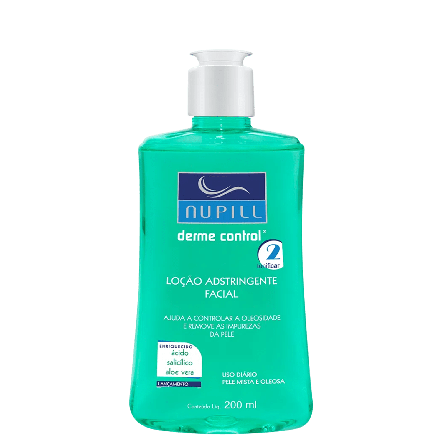 Locao Adstringente Facial Nupill Derme Control 200ml