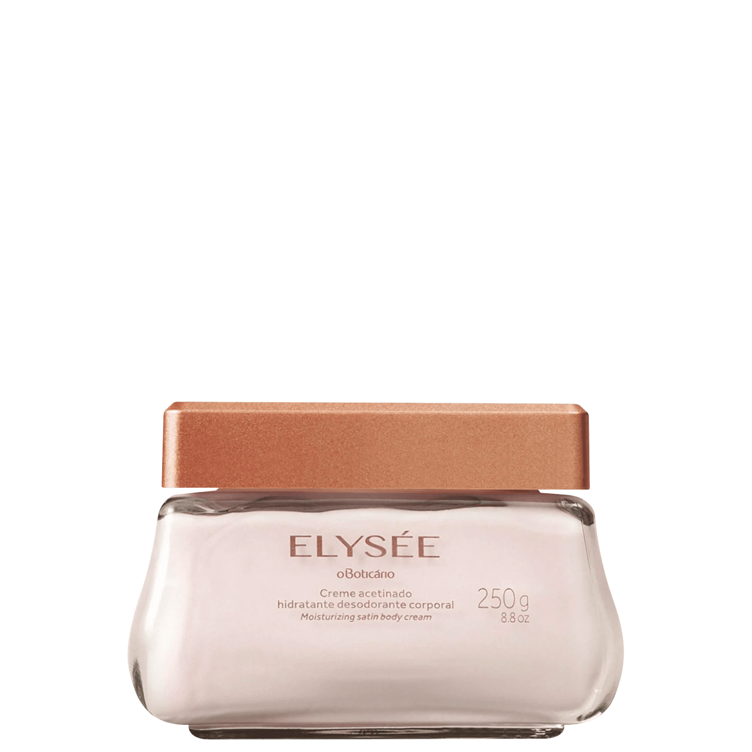 Creme Acetinado Corporal O Boticário Elysée Hidratante Desodorante 250ml