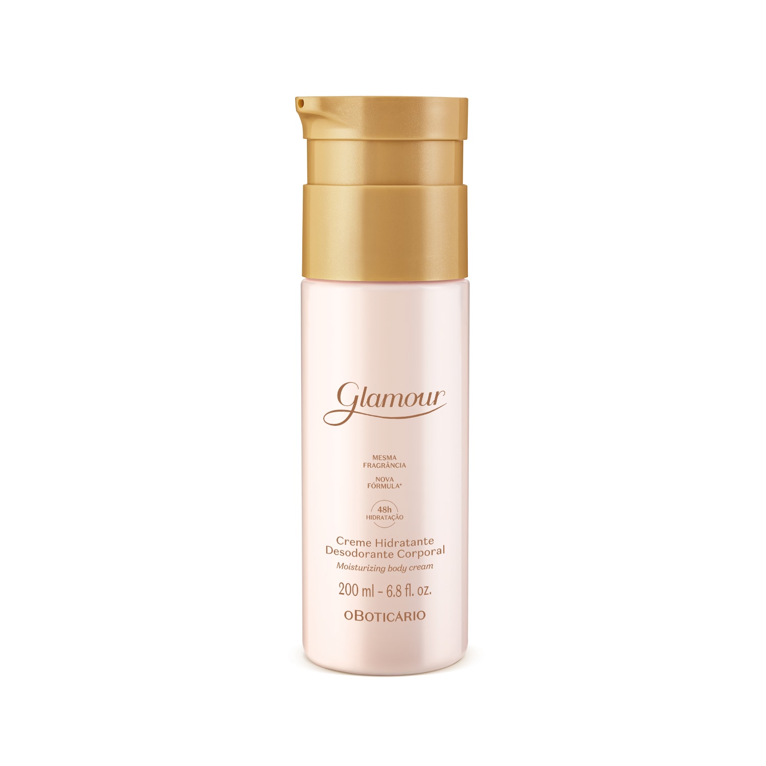 Creme Corporal O Boticário Glamour Hidratante Desodorante 200ml