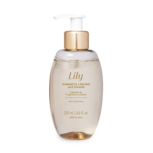 Sabonete Líquido Acetinado o Boticário Lily 250ml