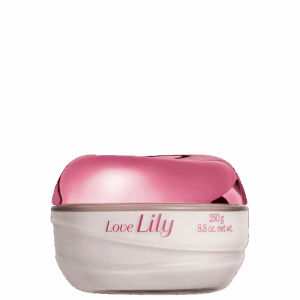 Creme Acetinado Corporal O Boticário Love Lily Hidratante Desodorante 250g