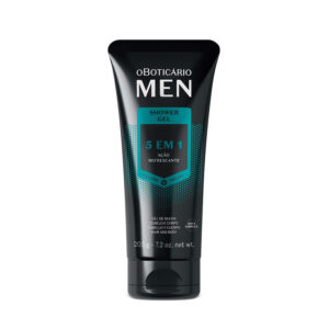 Gel de Banho o Boticário Men 5 em 1 Cabelo e Corpo 205g Gel de Banho o Boticário Men 5 em 1 Cabelo e Corpo 205g