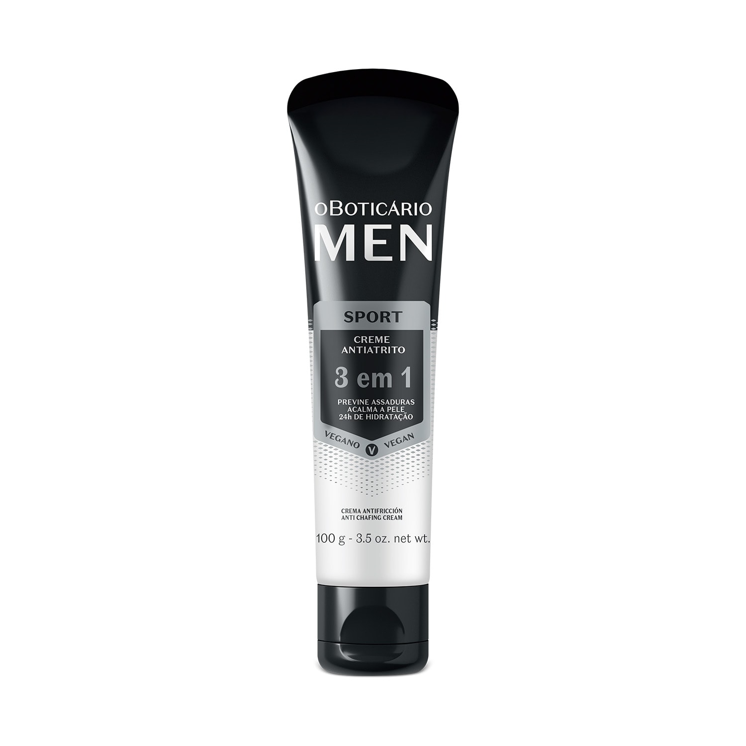 Creme Antiatrito O Boticário Men Sport 3 em 1 100g
