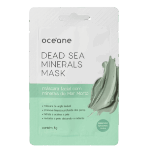 Máscara Facial Océane Dead Sea Minerals 8g