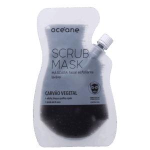 Máscara Facial Océane Scrub Carvão Vegetal 35ml
