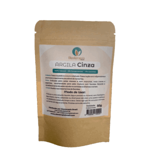 Máscara de Tratamento Oleoterapia Brasil Argila Cinza 50g