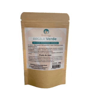 Máscara de Tratamento Oleoterapia Brasil Argila Verde 50g